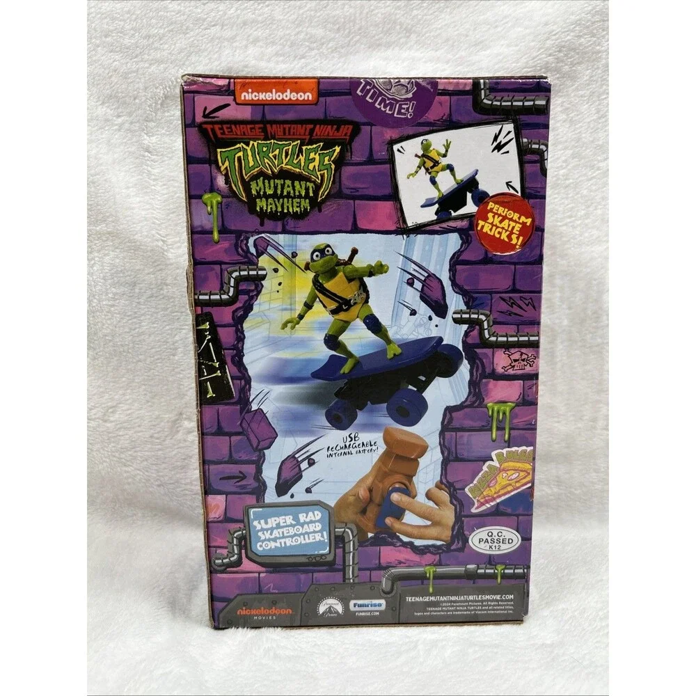 Teenage Mutant Ninja Turtles Half Pipe Leo Radio Controlled SkateBoard